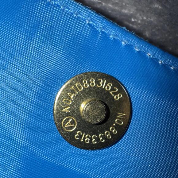 H&M Women's Heels Baby Blue Sz 7 With Matching Clutch - Picture 15 of 15